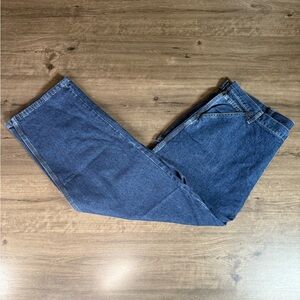 Wrangler Men's Deep Blue Straight Denim Jeans